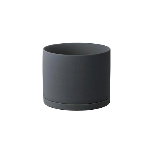 KINTO Plant Pot 191: Dark Grey