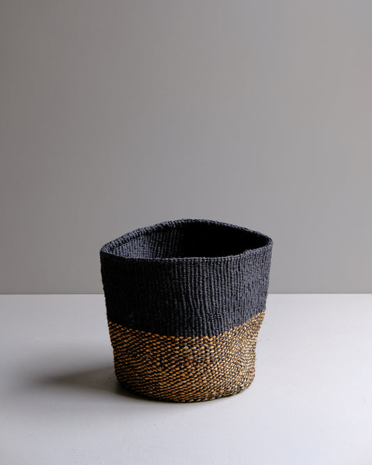 Makaa: Large Blue Sisal Basket