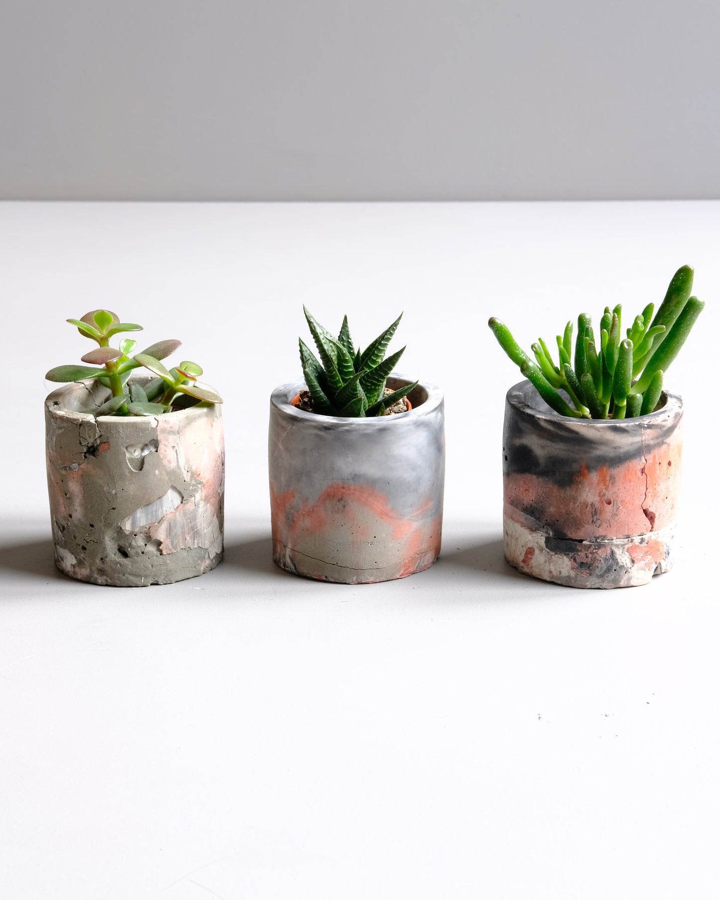 Zero Waste Cement Pots - Set of Three